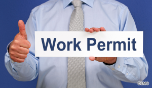 Work Permit copy